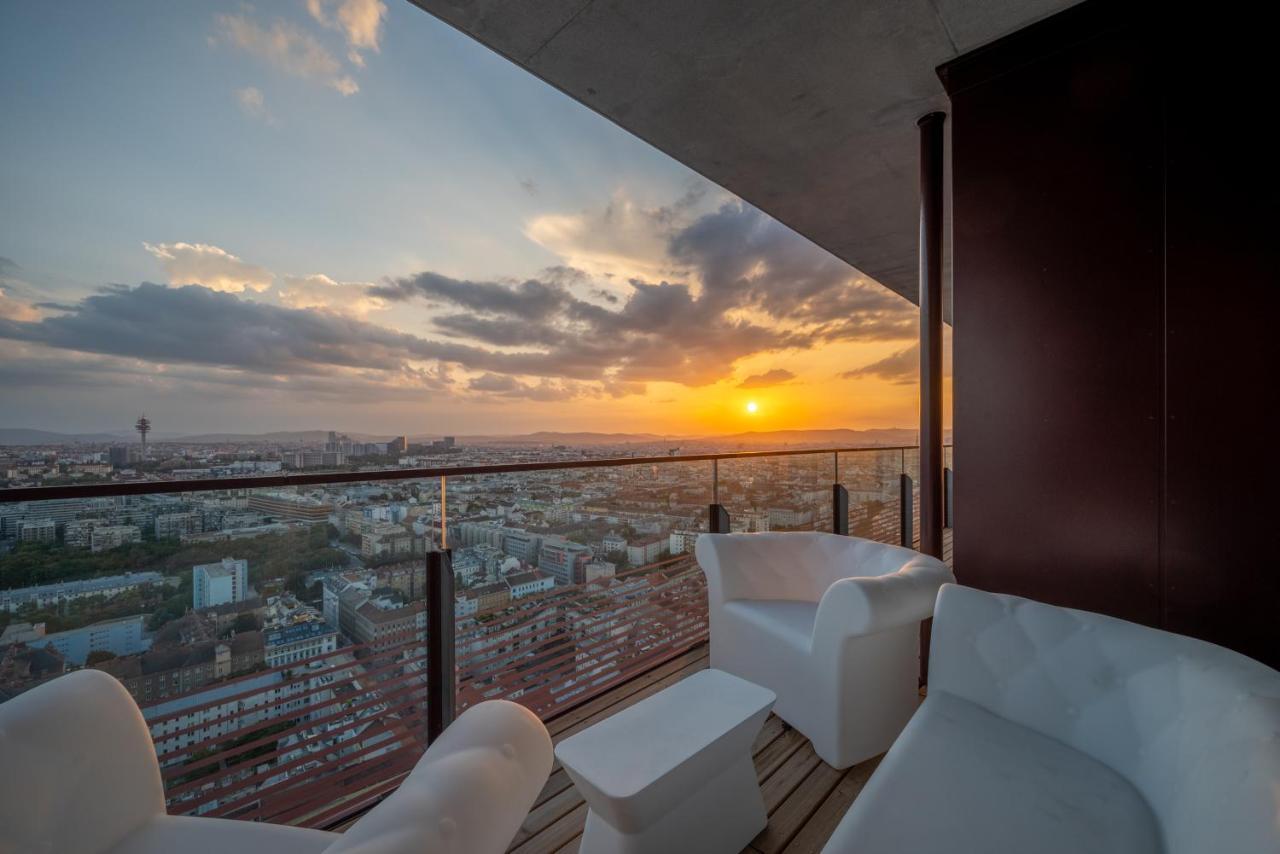 Apartament Exclusive 2Br Skyline Penthouse By Hm Wiedeń Zewnętrze zdjęcie