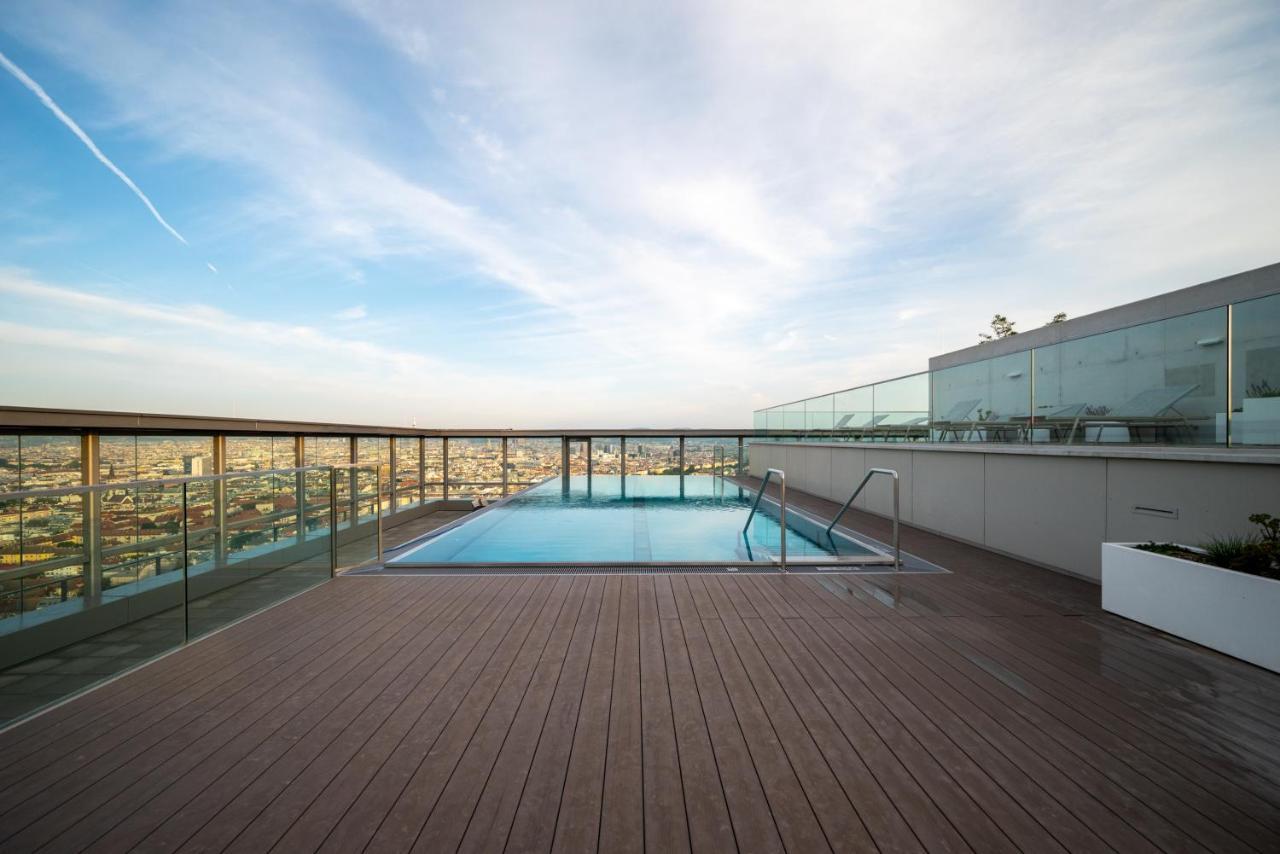 Apartament Exclusive 2Br Skyline Penthouse By Hm Wiedeń Zewnętrze zdjęcie