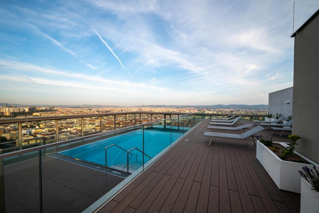 Apartament Exclusive 2Br Skyline Penthouse By Hm Wiedeń Zewnętrze zdjęcie